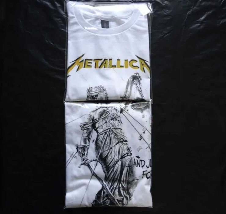 Metallica And Justice for All Rozmiar M Licencjonowana Koszulka size M