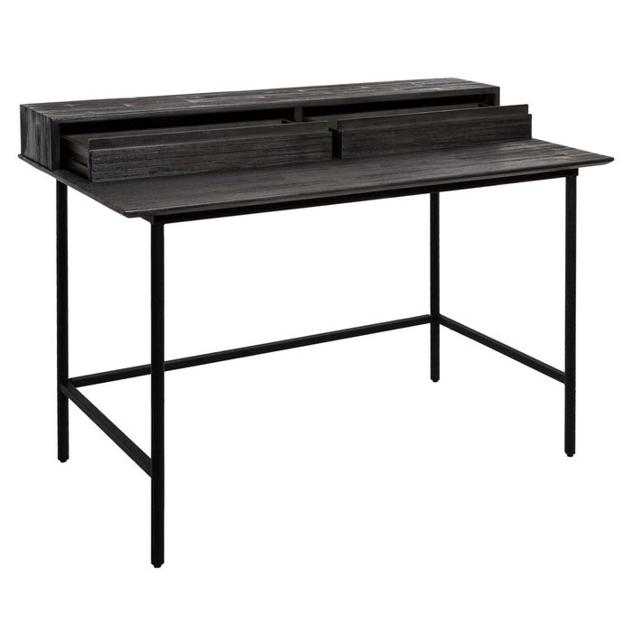 Secretária de acácia com 2 gavetas - baixa de preço