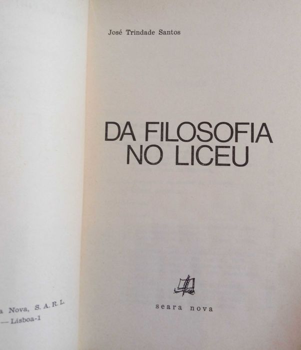 Da Filosofia No Liceu