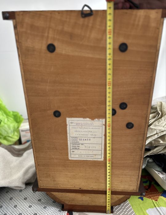 Relógio mecânico de Parede