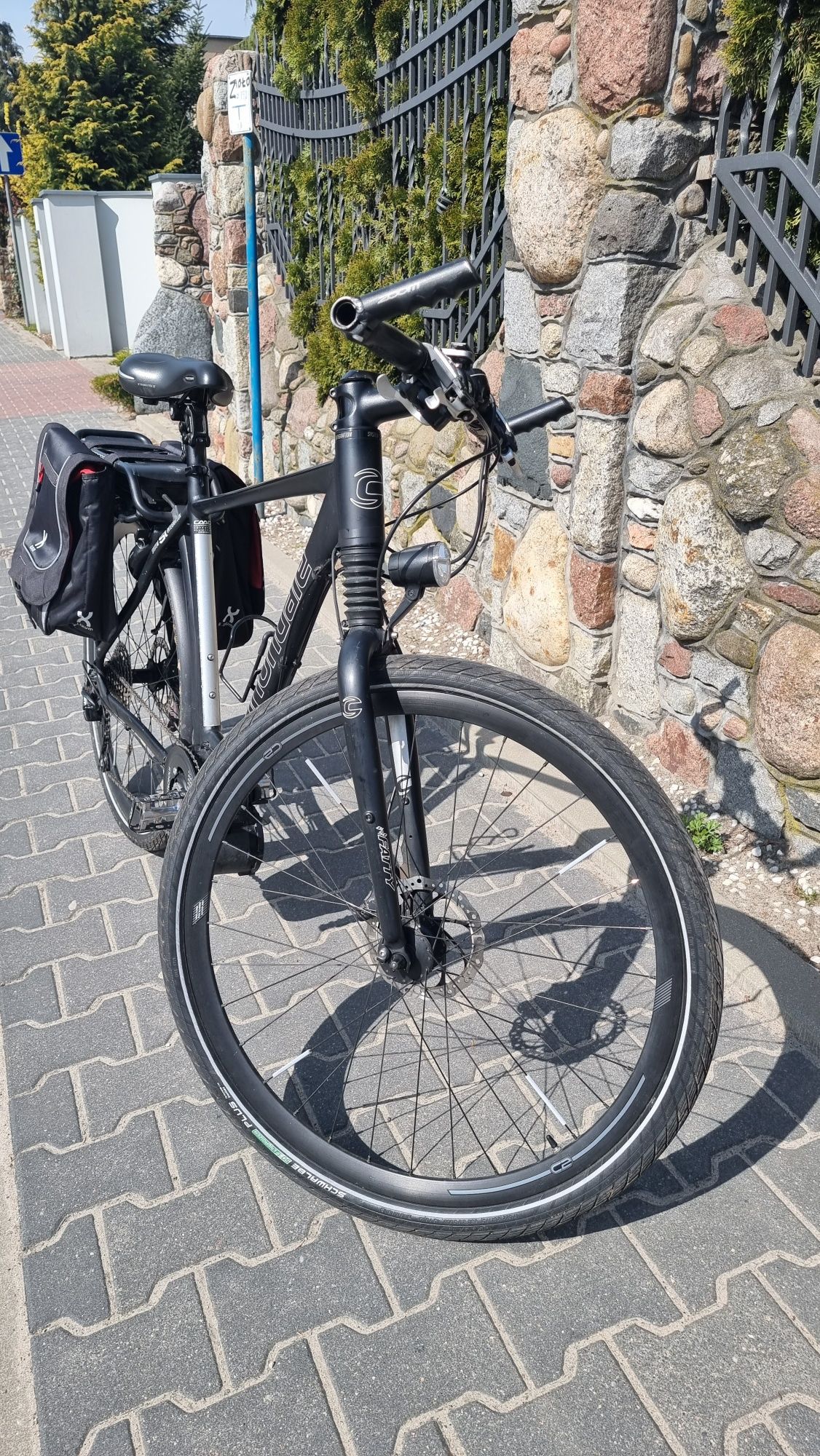 Cannondale rower elektryczny trekking roz. L, Bosch XT, wzrost 170-185
