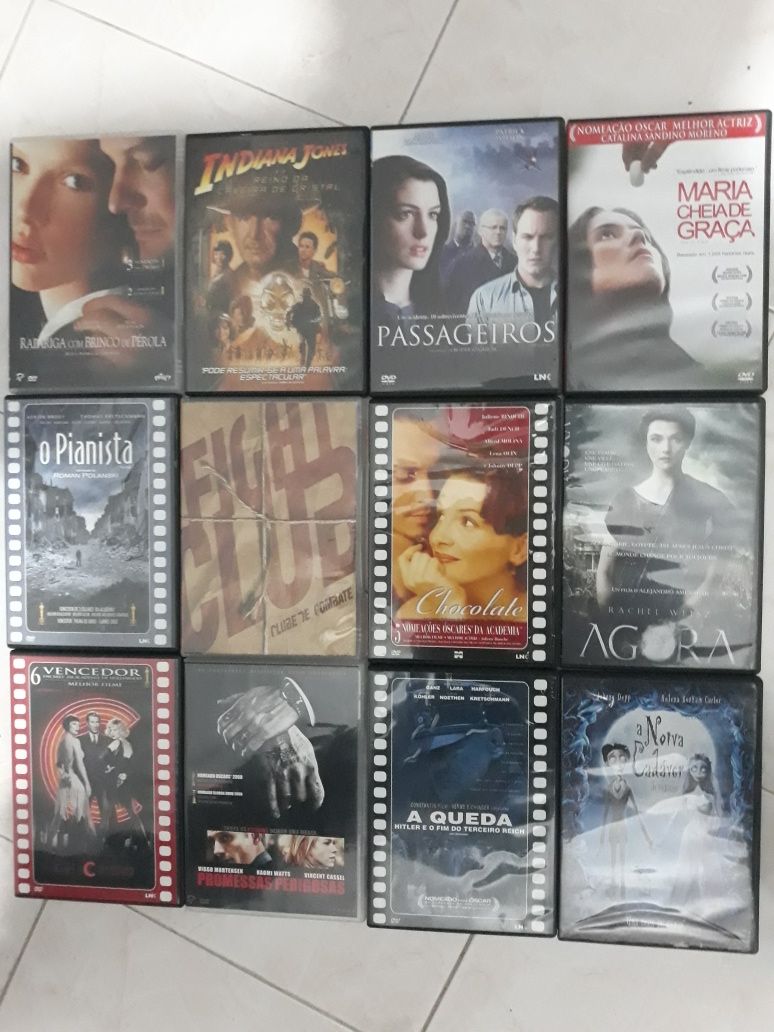 Filmes em DVD variados