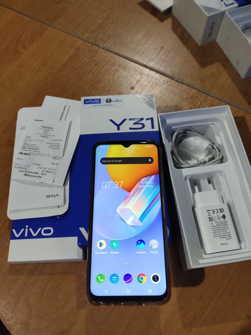 Vivo Y31 4/128 Gb Racing Black