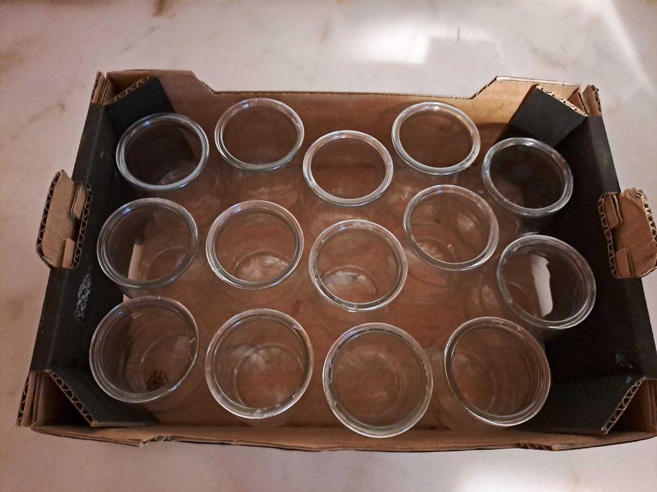 Lote de 60 copos vidro!