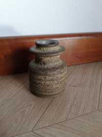 Wazonik ceramiczny surowy Jaap Ravelli lata 60 piekny