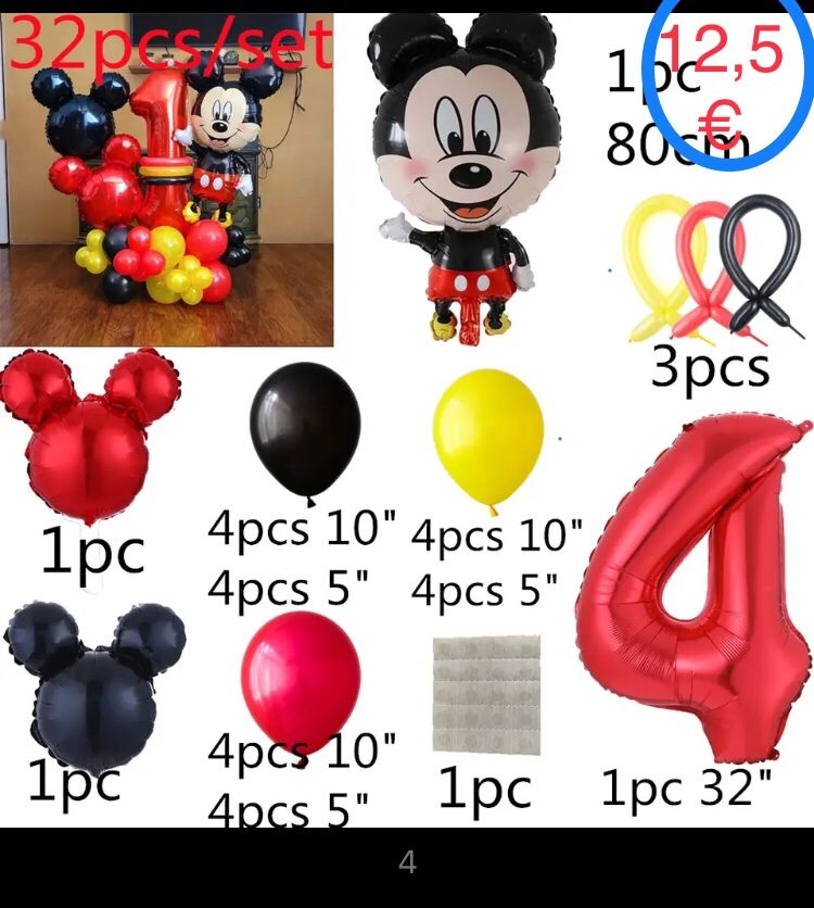 Balões para festa de Aniversário Hélio Marvel