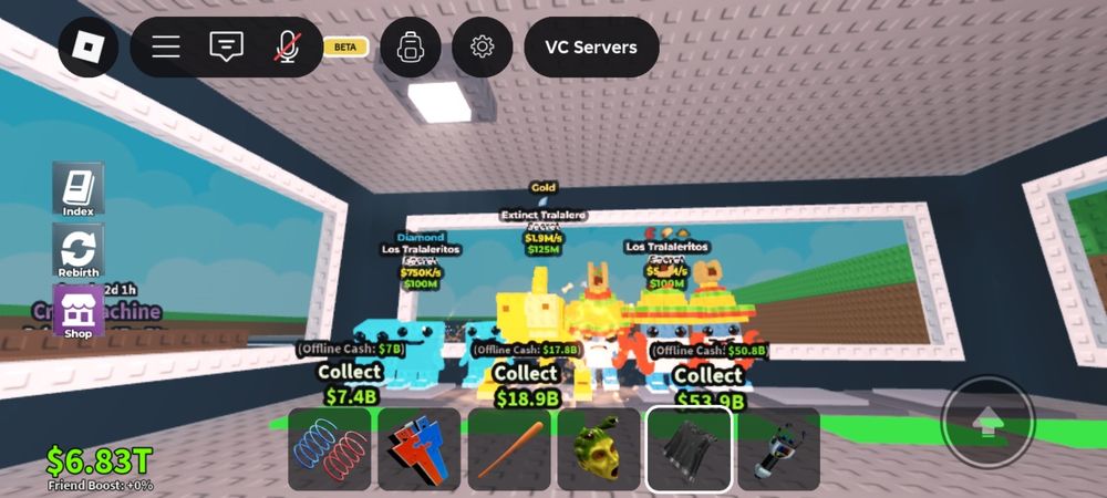 Брейнрот в игре steal a brainrot