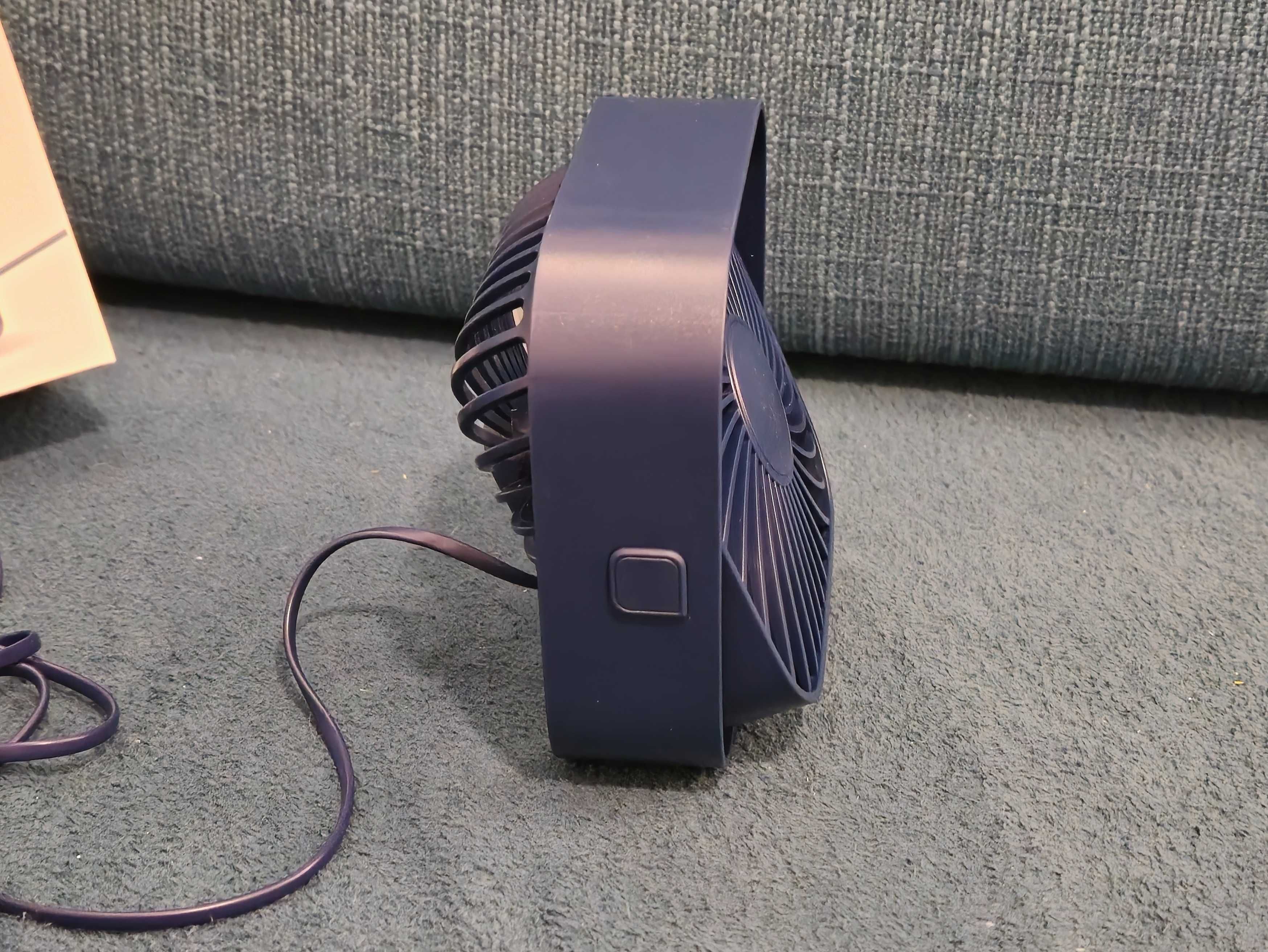 Mini wentylator biurkowy na USB