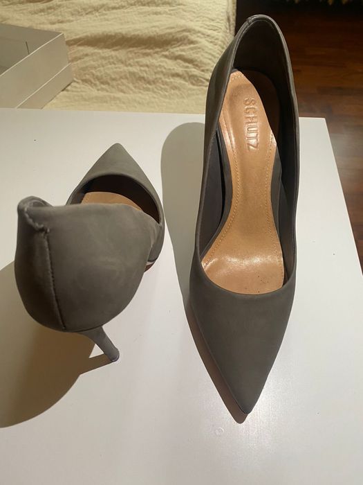 Туфли замшевые (бренд(shutz)