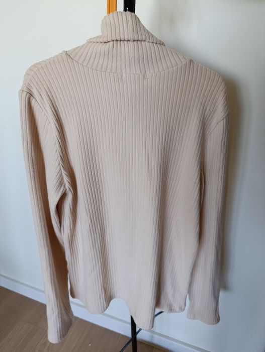 Sweter z golfem roz.164 Sinsay