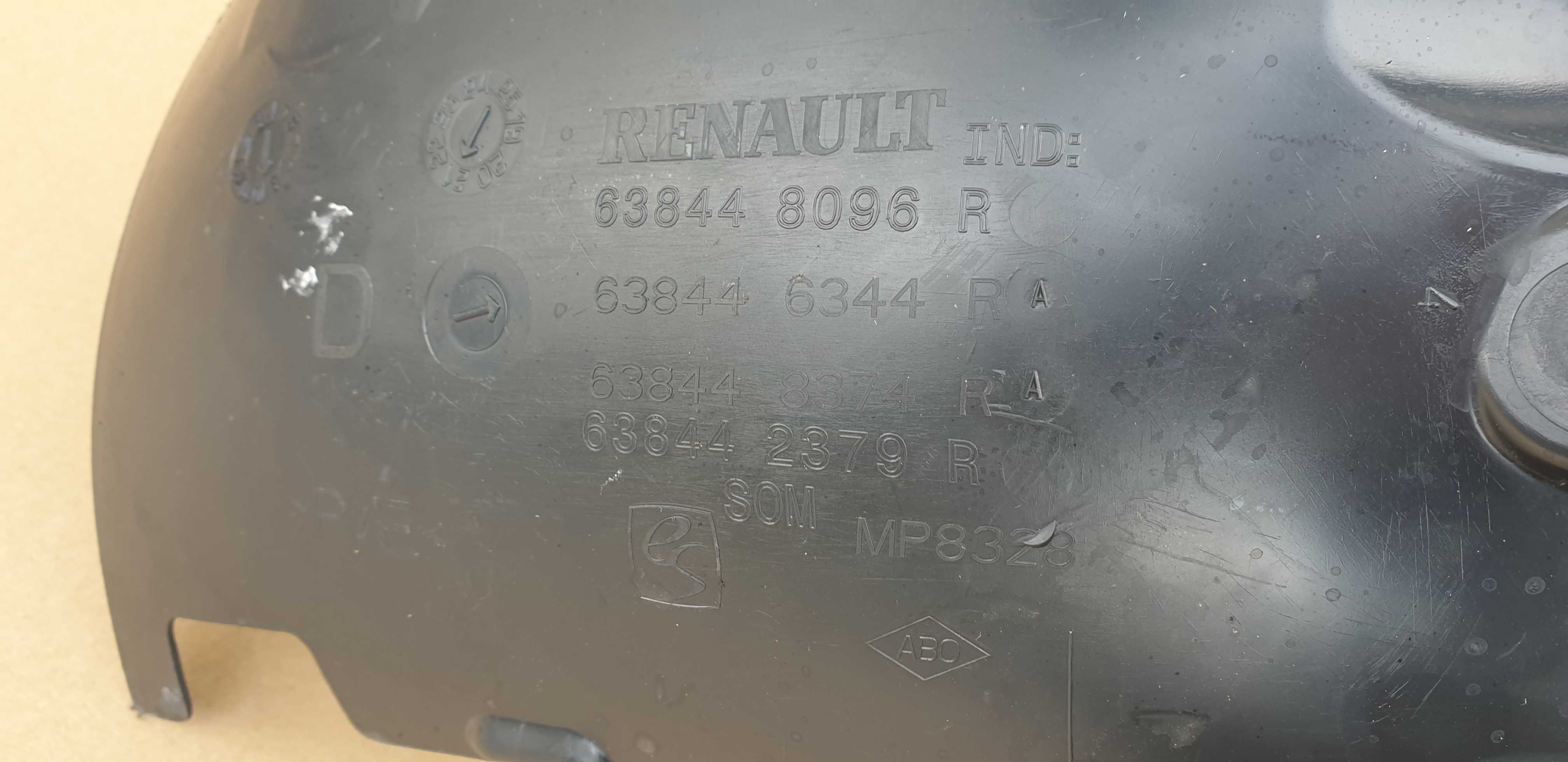 sandero stepway 3 III prawe przednie nadkole przód