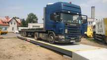 Waga 18m 50-60 ton samochodowa Najazdowa Platformowa 14 dni realizacja