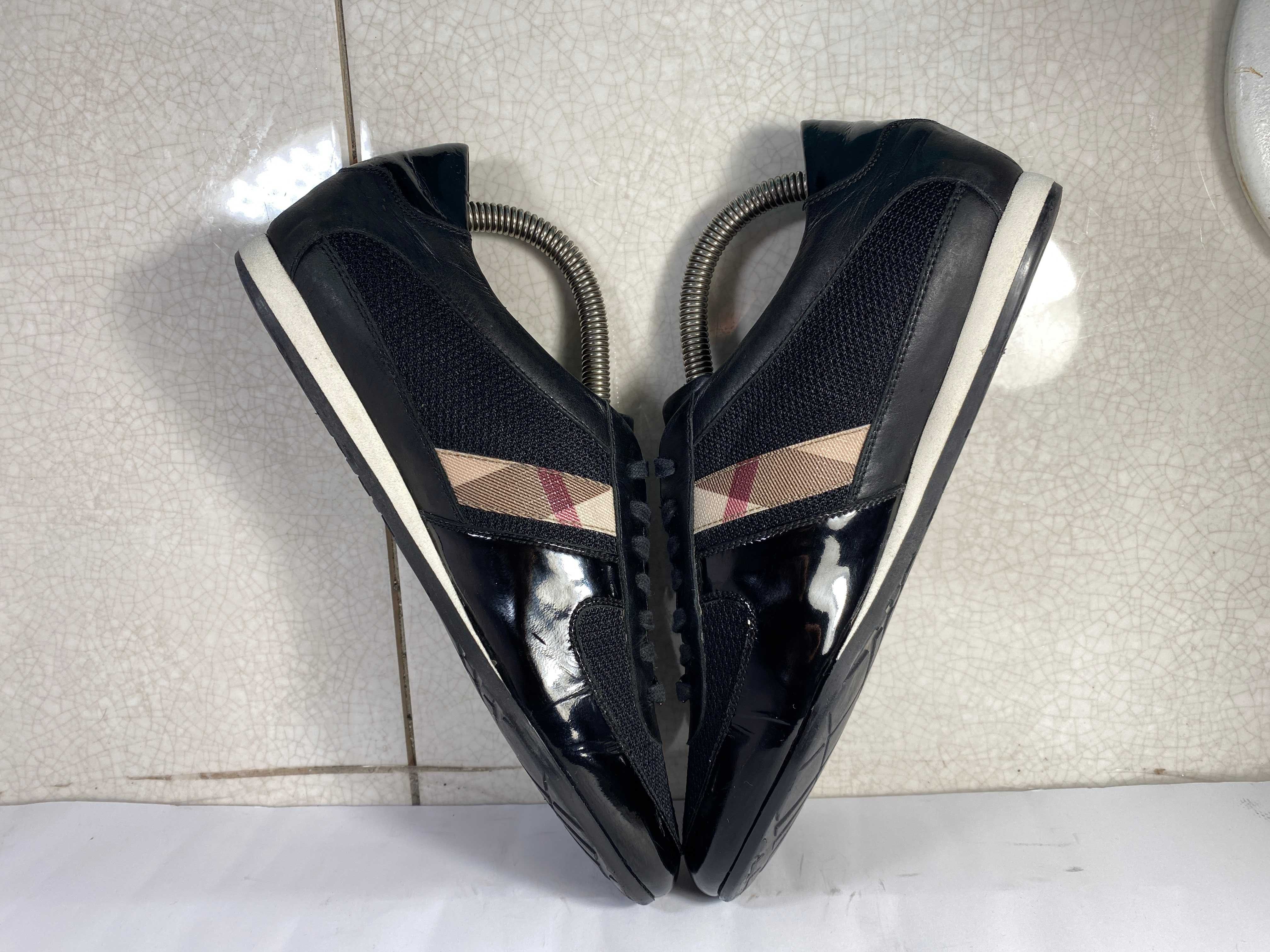 burberry кроссовки женские кожаные 38 р 24 см оригинал