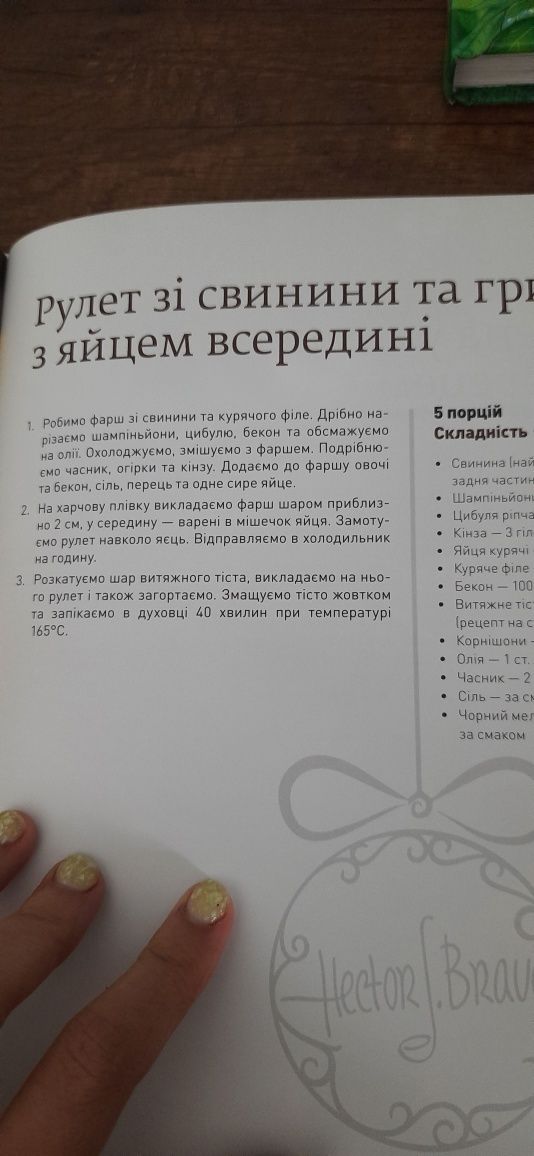 Новорічна кулінарна книга. Ектор Хіменес-Браво