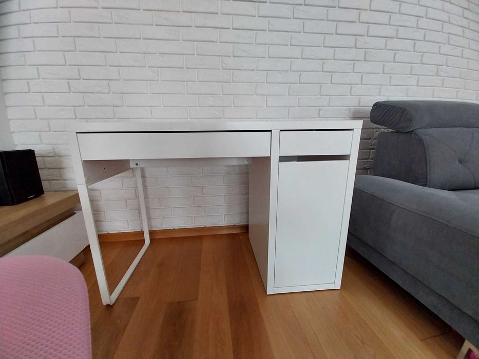 Biurko dziecięce Micke IKEA + fotel