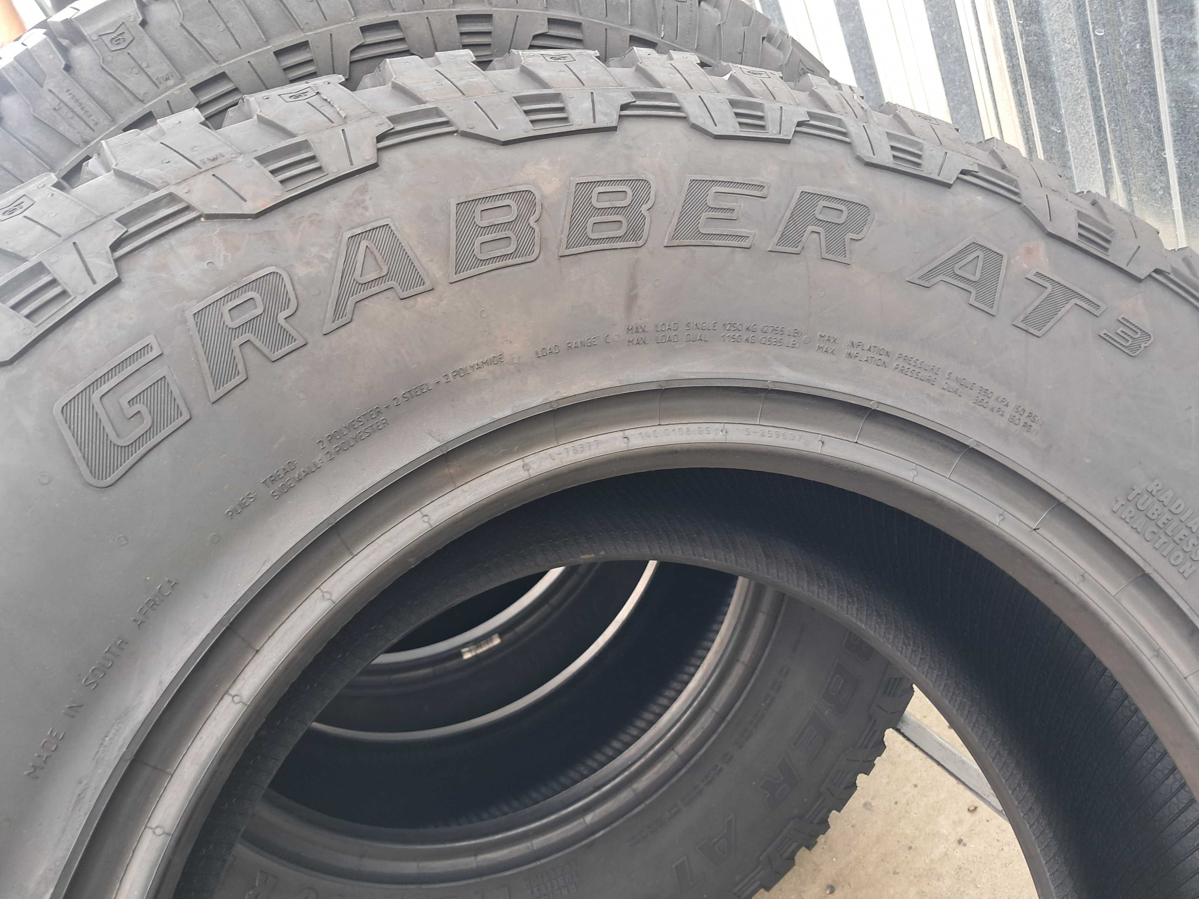 Резина всесезонна, 285/70 R17 General Grabber AT3 (арт. 11903)