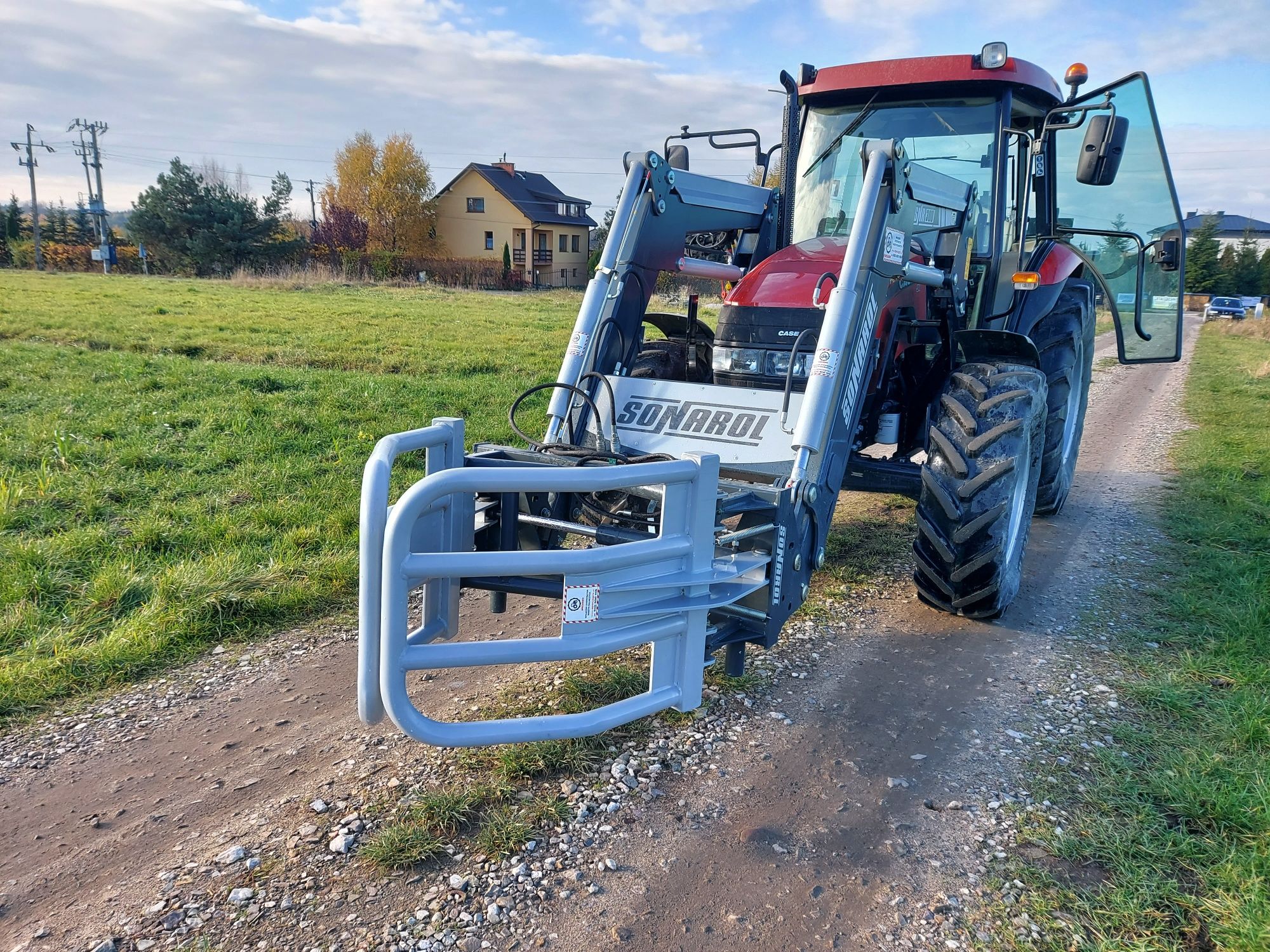 Ładowacz czołowy ŁC SNR 300 Tur do CASE Ursus Zetor  ! Montaż