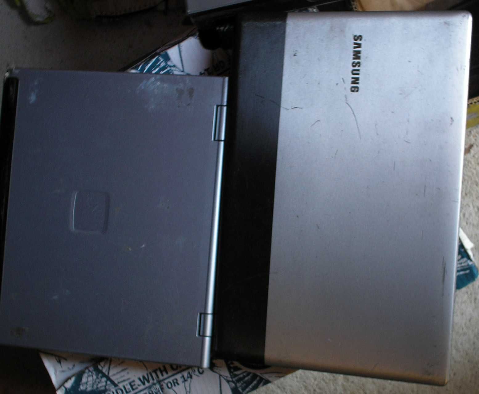 Zdekompletowane laptopy 6 sztuk, uszkodzone