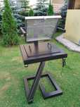 Grill ogrodowy obrotowy