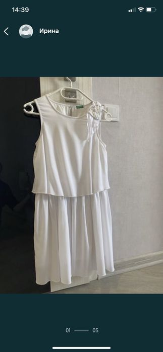 Святкова сукня платье Benetton Zara