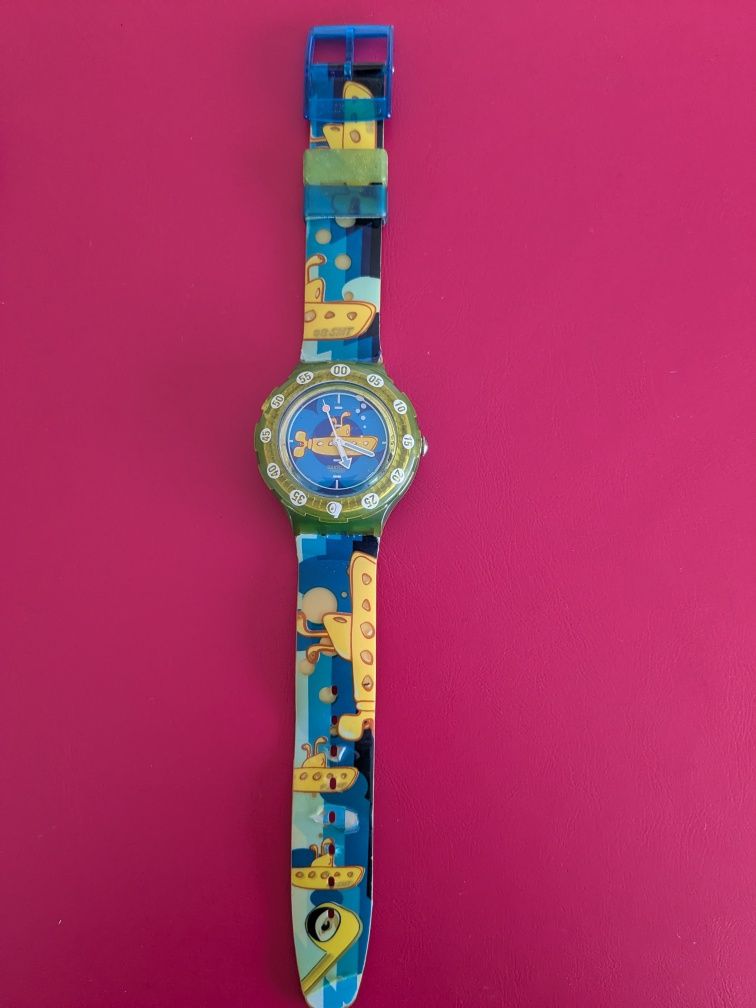 Swatch scuba Yellow submarine