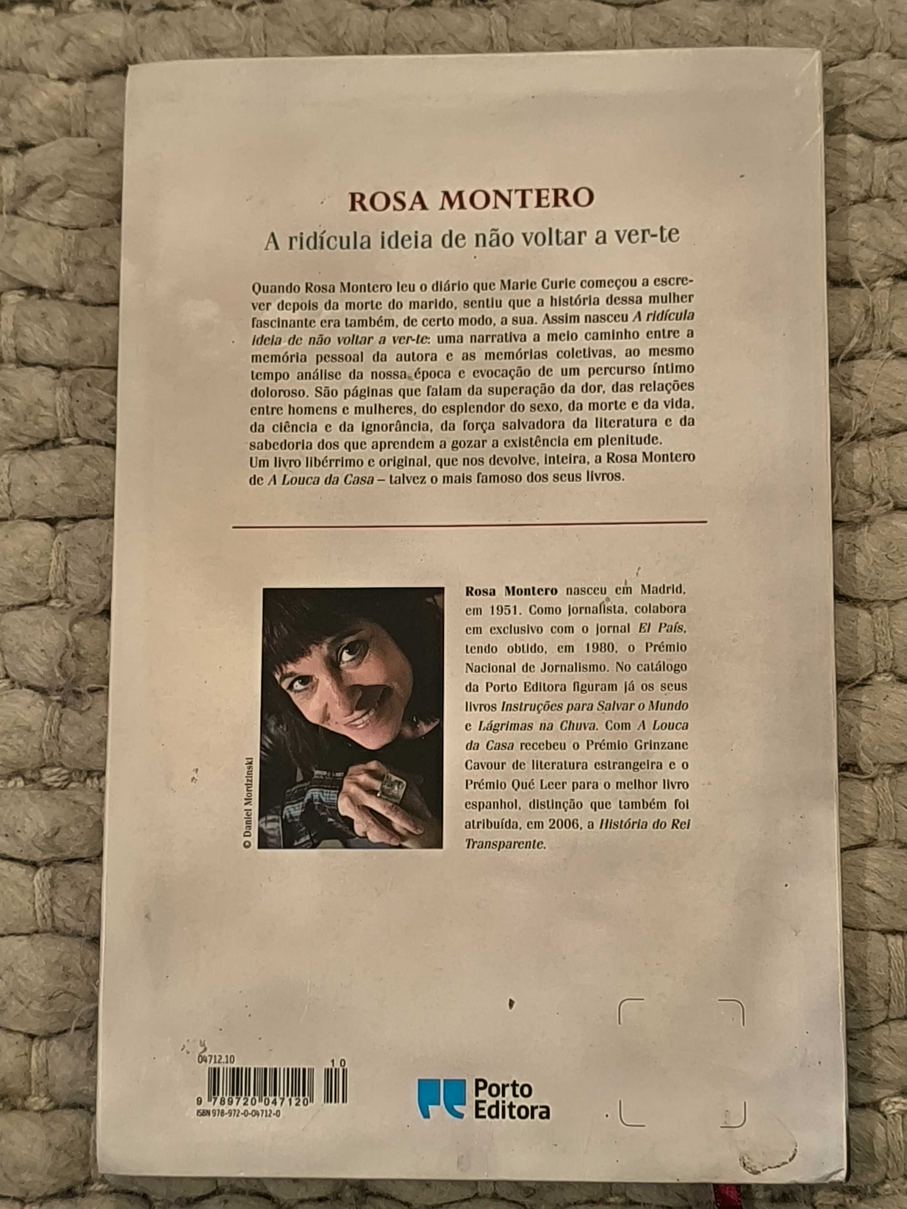 A ridícula ideia de não voltar a ver-te
de Rosa Montero