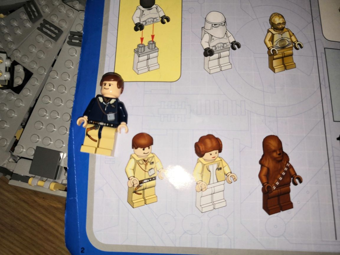 Lego 4504 Star Wars Sokół Millennium