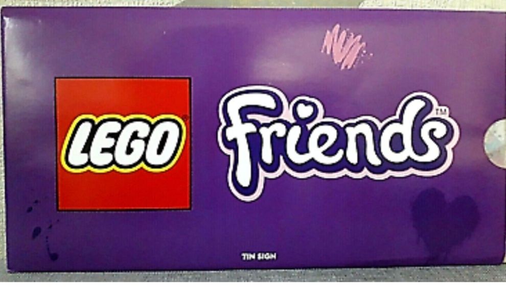 Placa Friends Lego Única no Olx