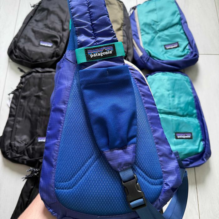 Сумка-слінг Patagonia через плече. Слінг-трансформер у 3 кольорах.