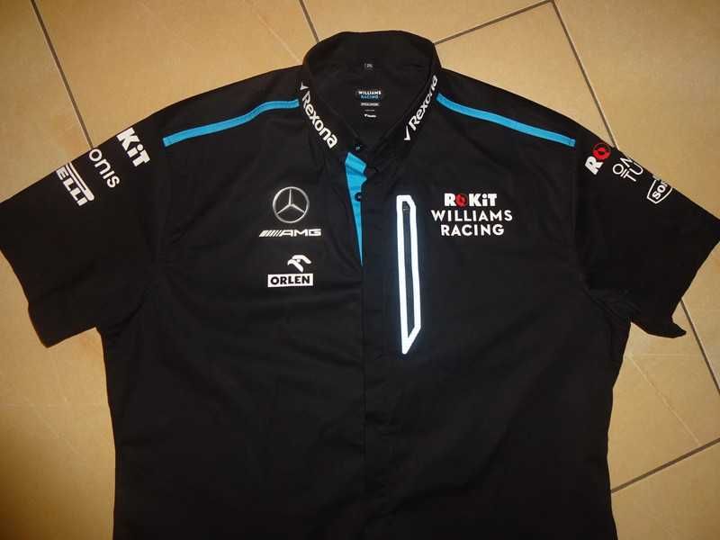 Williams Racing Rokit Pirelli Orlen AMG Rexona sportowa koszula 2XL
