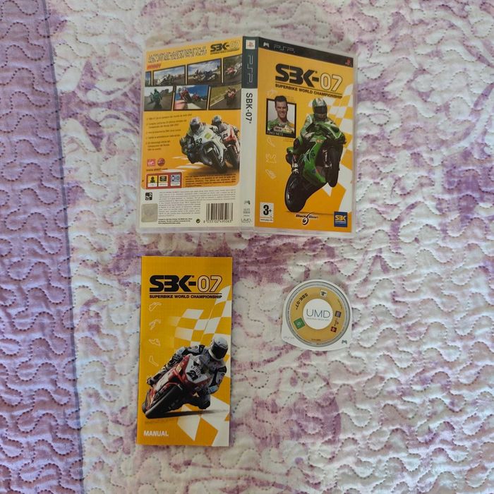SBK-07 / Sony PlayStation Portable / PSP / PAL