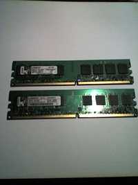 Memorias Pc DDR2 2X1 Gb