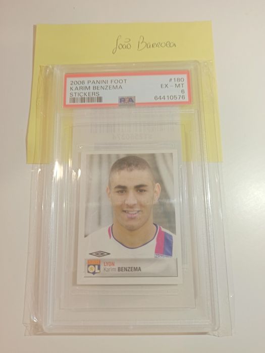 2006 Karim Benzema Rookie Panini Sticker