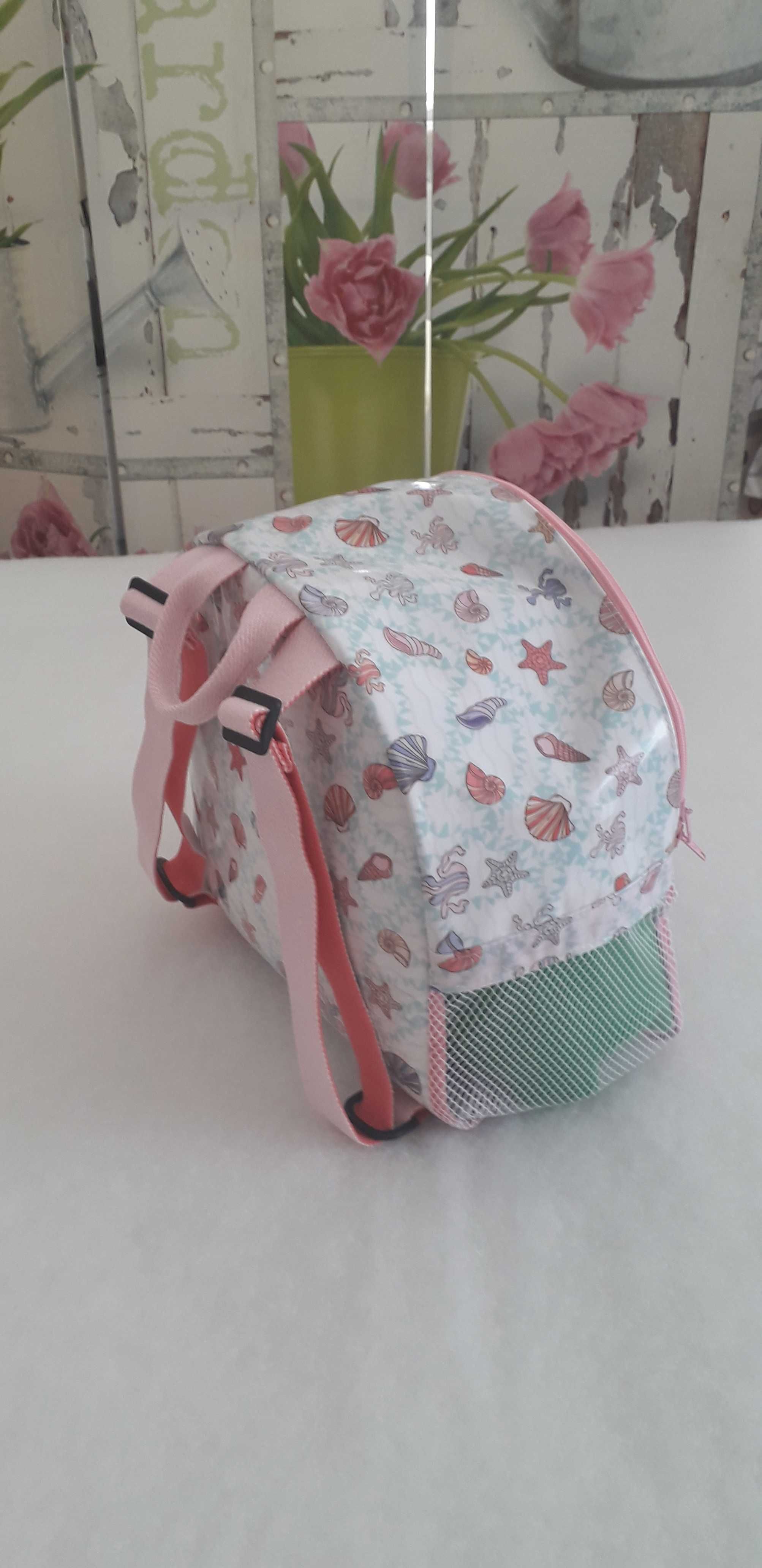 Mochila de praia em rede