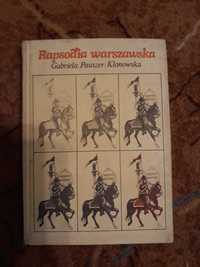 Gabriela Pauszer-Klonowska Rapsodia warszawska
