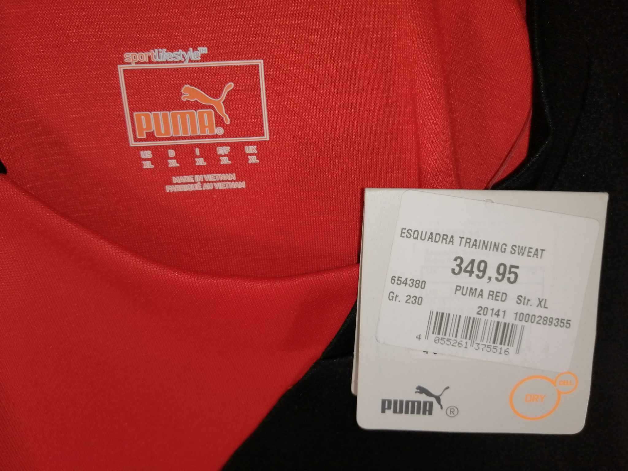 PUMA Esquadra Dry-Cell Nowa Bluza Treningowa Męska XL Oryginalna