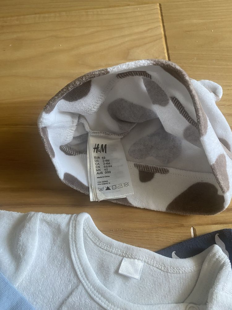 Zestaw ubrań dla niemowlaka chłopczyka H&M 56-62 Disney baby mickey