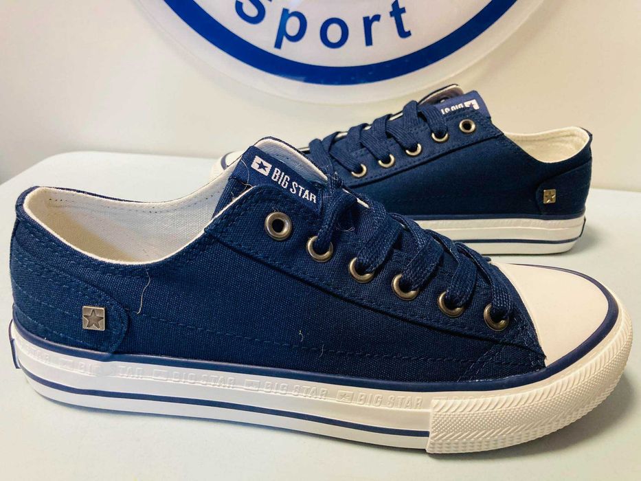 Big Star trampki młodzieżowe granat 37 - 41   DD274335