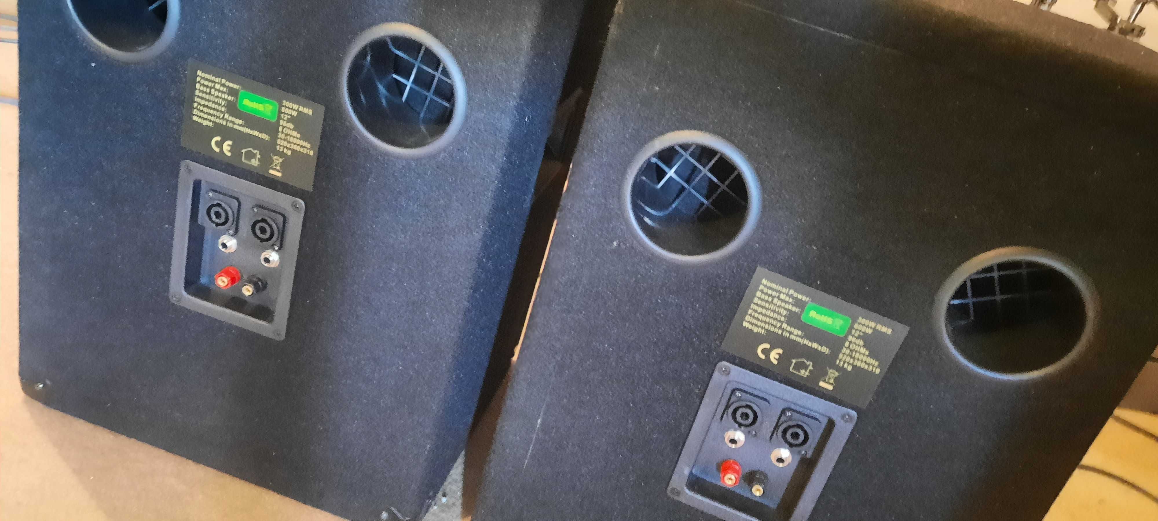 Colunas de Som profissionais novas AUNA - 1200W/MAX