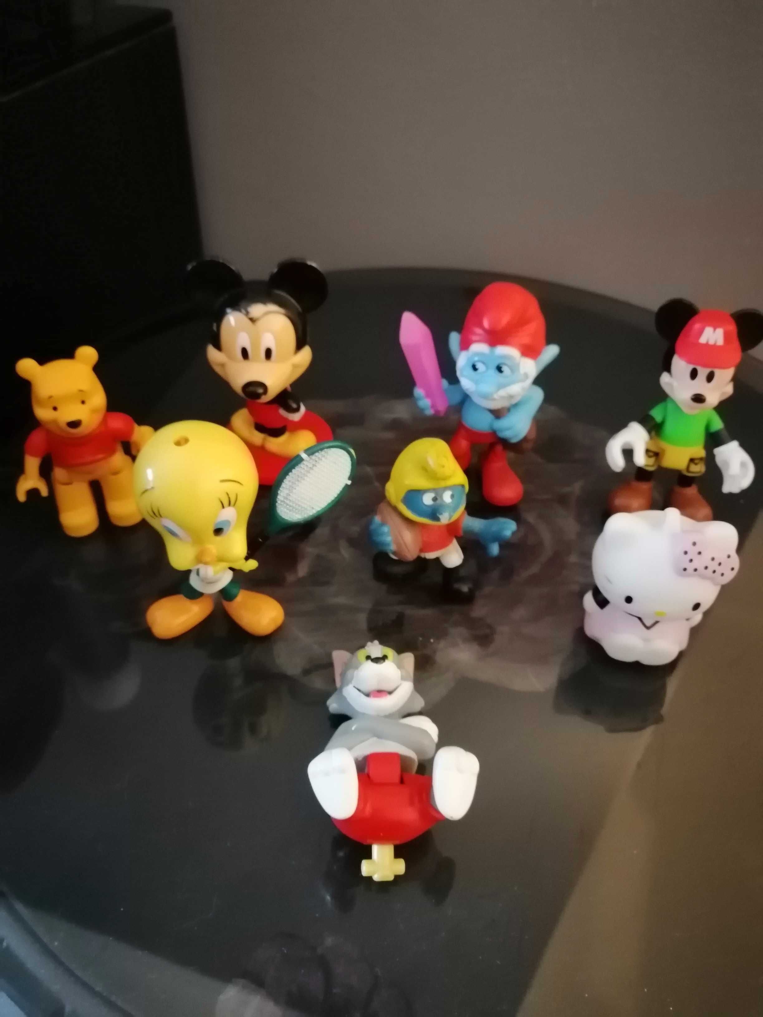 Figuras em PVC, da Kinder e outras marcas