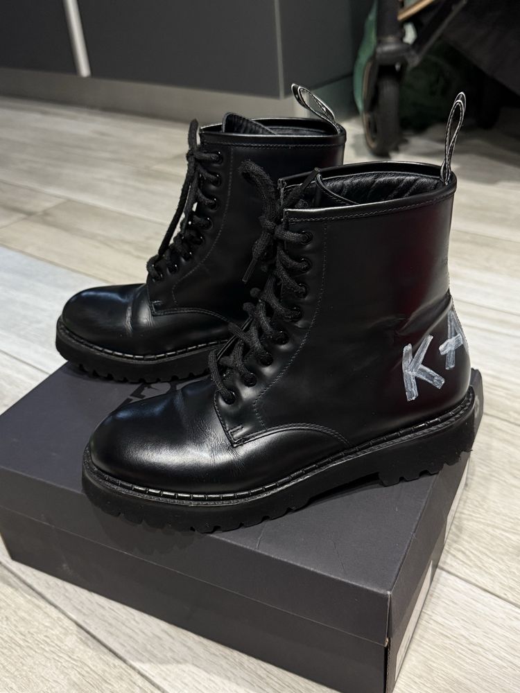 Ботинки натуральная кожа Karl Lagerfeld