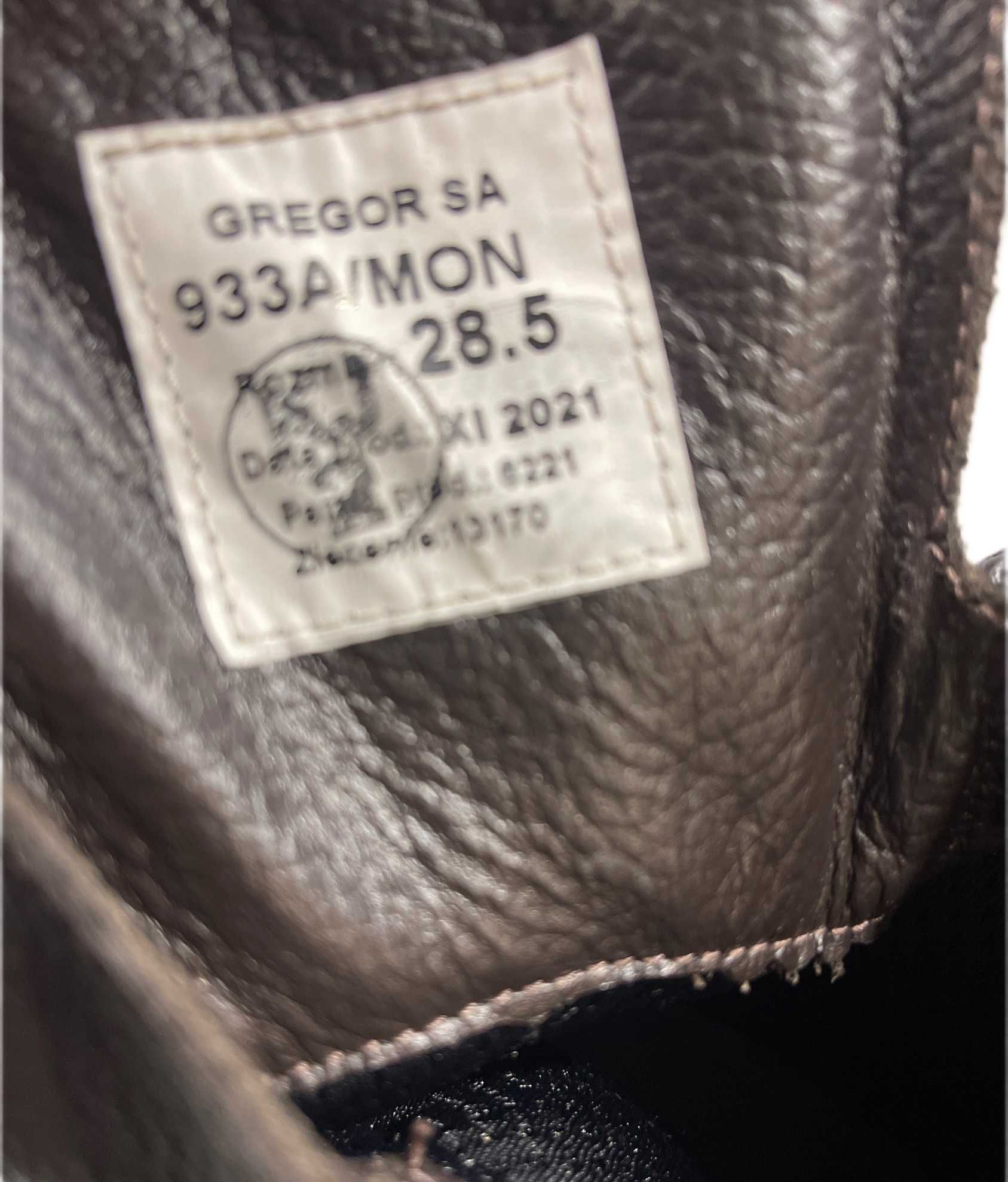 Buty ZIMOWE. Wojsko 933A/MON Brązowe 28,5 / NOWE