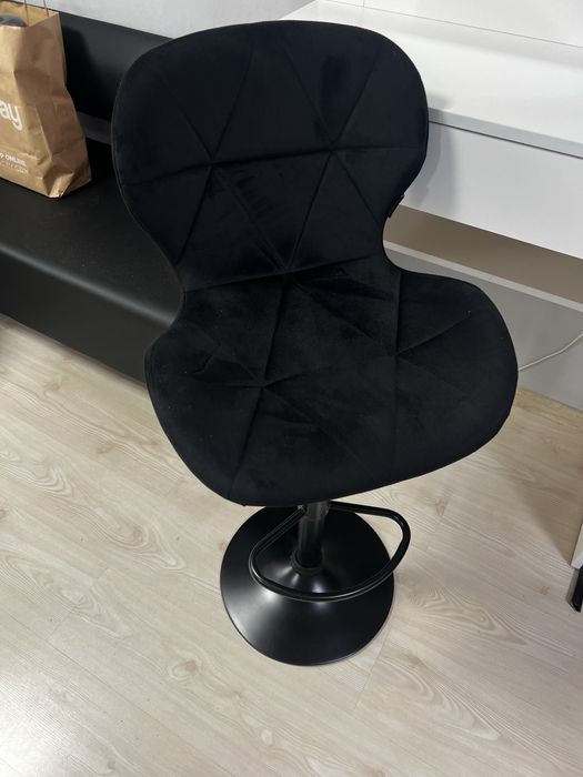 Стіл бровиста косметичний білий з підсвіткою та стілець для бровиста