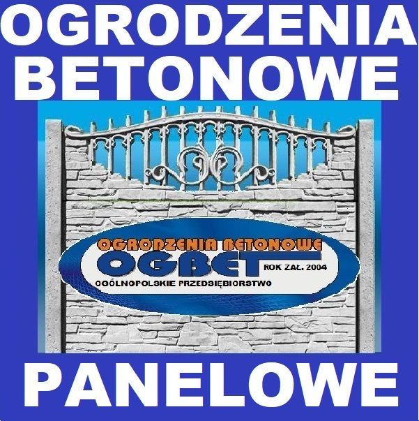 OGRODZENIA BETONOWE PANELOWE MONTAŻ podmurowka przęsła płot palisadowe