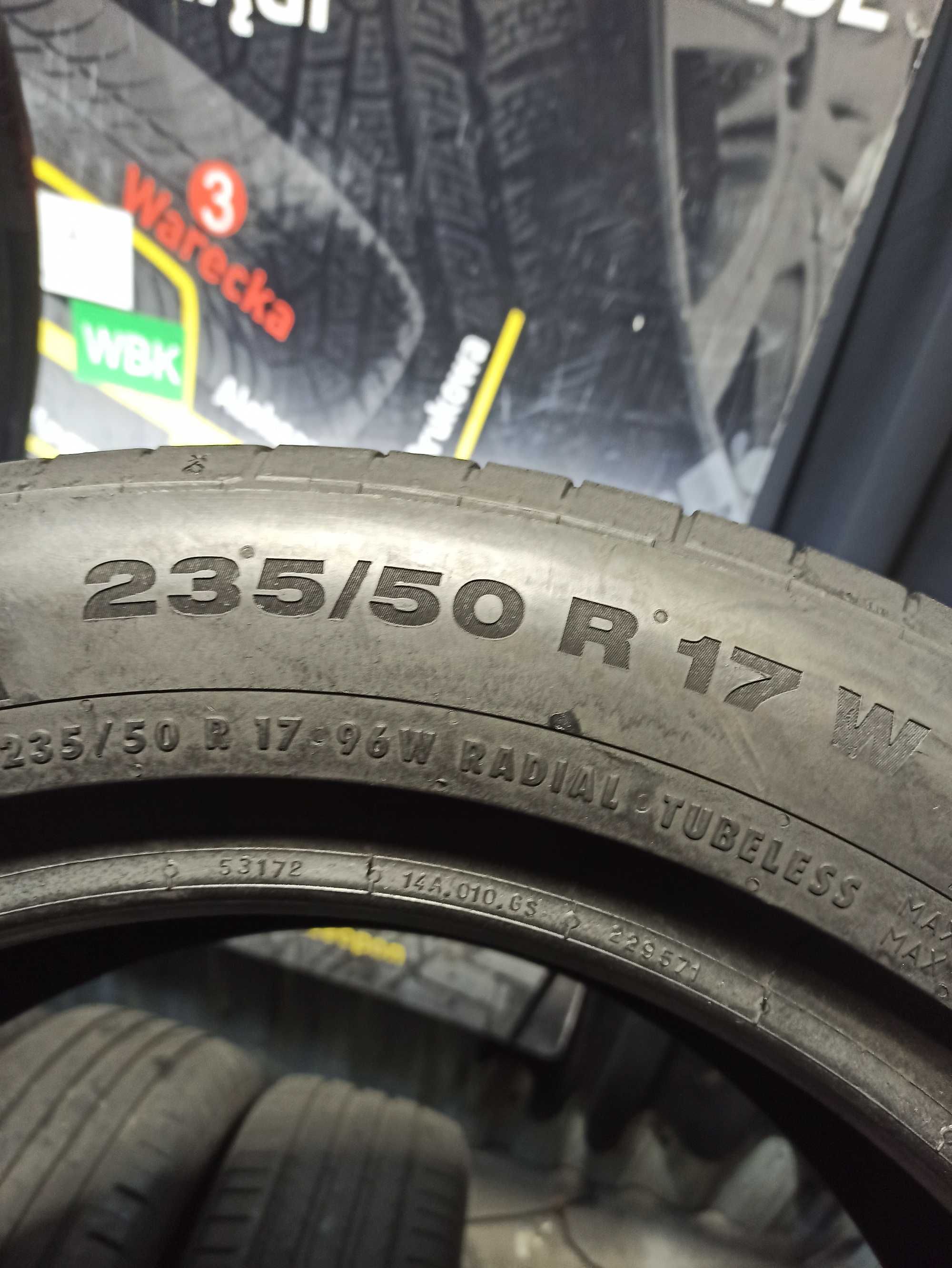 Opony Letnie 235/50/17 CONTINENTAL SPORTCONTACT #1388