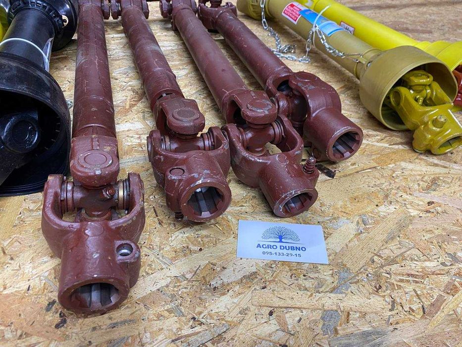 Карданы для японских тракторов,т25,Kubota, Yanmar, Iseki,МТЗ,шліцеві