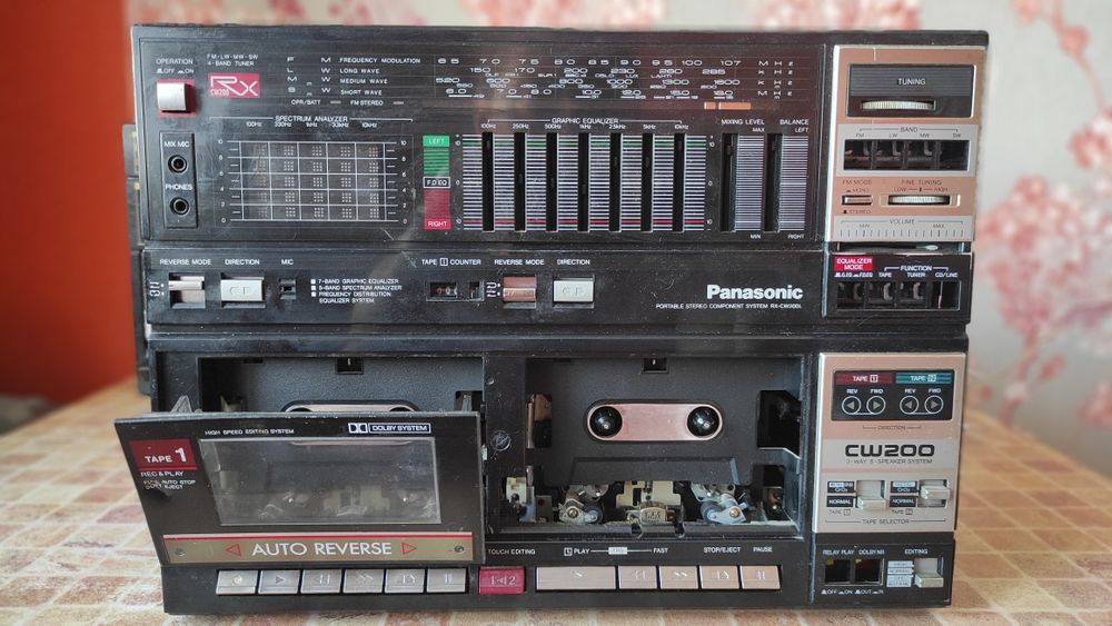 Panasonic rx cw 200l