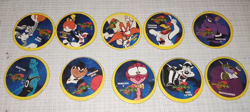 Kosmiczny mecz tazo, kapsle cheetos