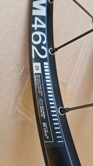 Komplet nowe Koła 29  dt swiss m462 disc  mtb górskie  gravel tubeless