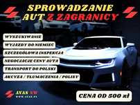 SPROWADZANIE AUT z NIEMIEC
Wyszukanie GRATIS / Transport / Import